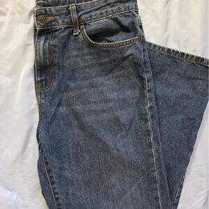 Bass Men's Dark Blue Relaxed Fit Jeans